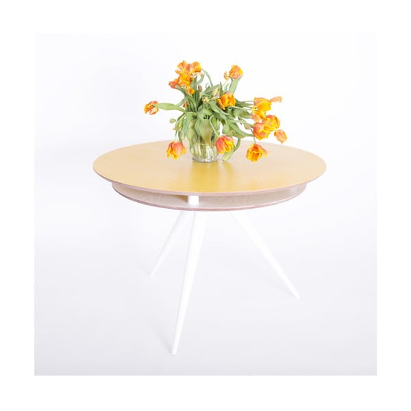 Żółty stół Ragaba Triad-image-2