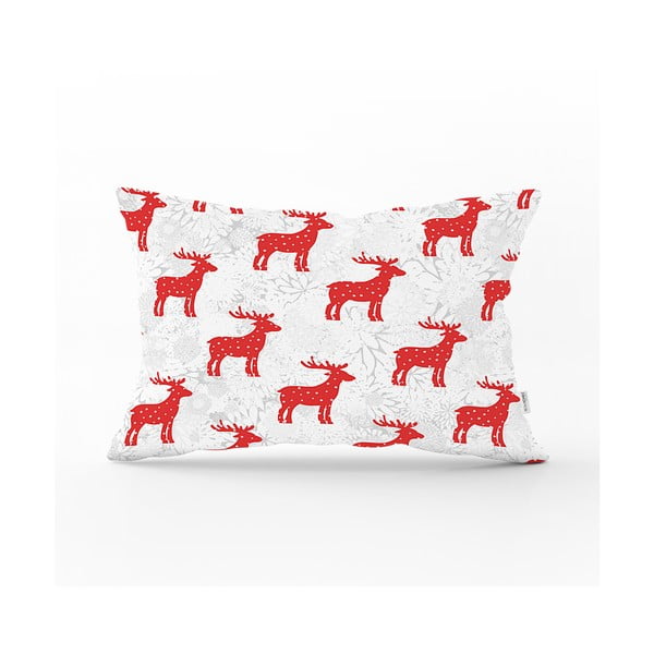 Świąteczna poszewka na poduszkę Minimalist Cushion Covers Santas Reindeer, 35x55 cm