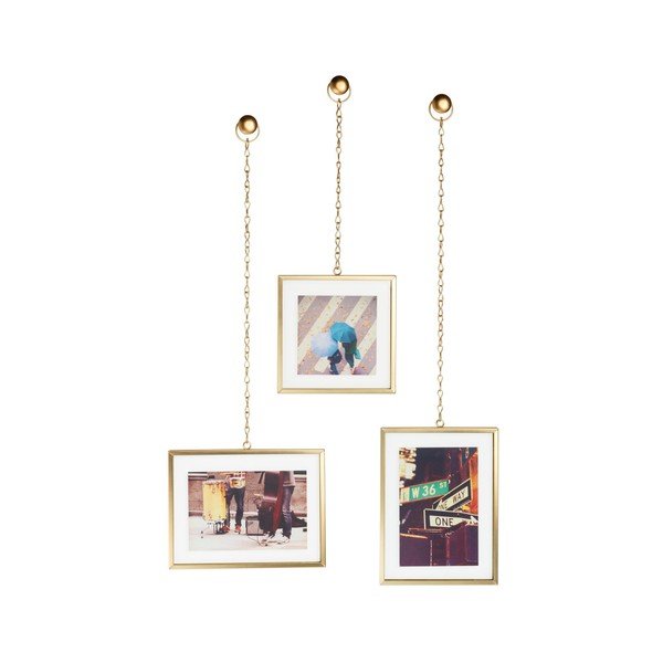 Metalowe ramki zestaw 3 szt. Fotochain – Umbra