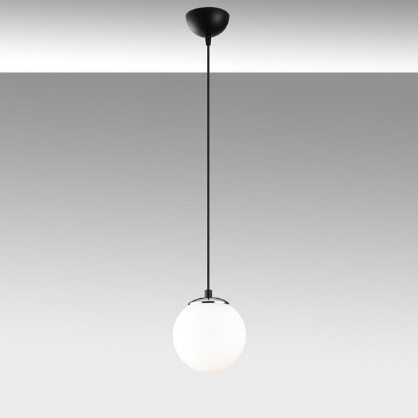 Czarna metalowa lampa wisząca Opviq lights Moses-image-3