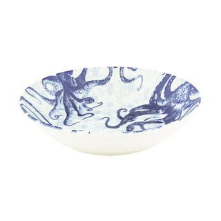 Niebiesko-biała ceramiczna miska Villa Altachiara Positano, ø 30 cm