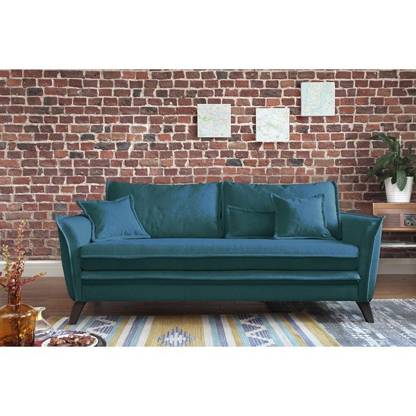 Turkusowa sofa Miuform Charming Charlie-image-1