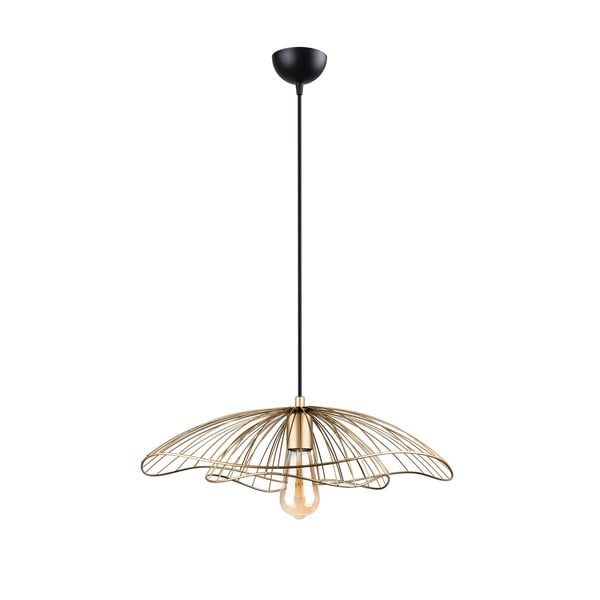 Lampa wisząca w kolorze złota Squid Lighting Root, wys. 111 cm-image-3