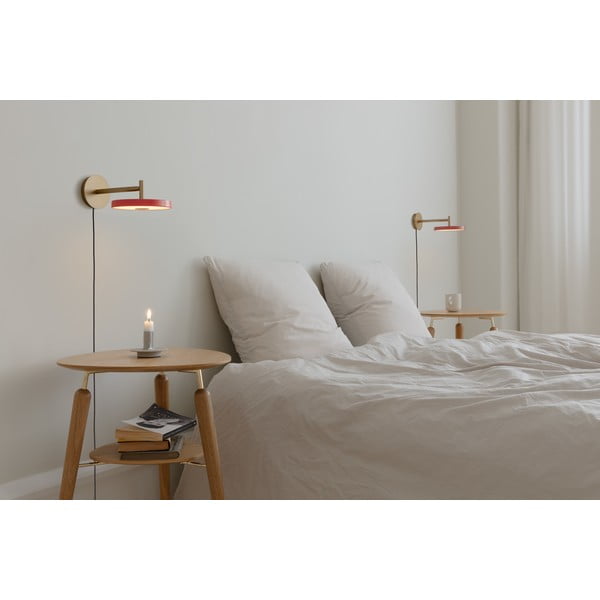 Różowy kinkiet LED ze ściemniaczem ø 15 cm Asteria Wall Short – UMAGE-image-1