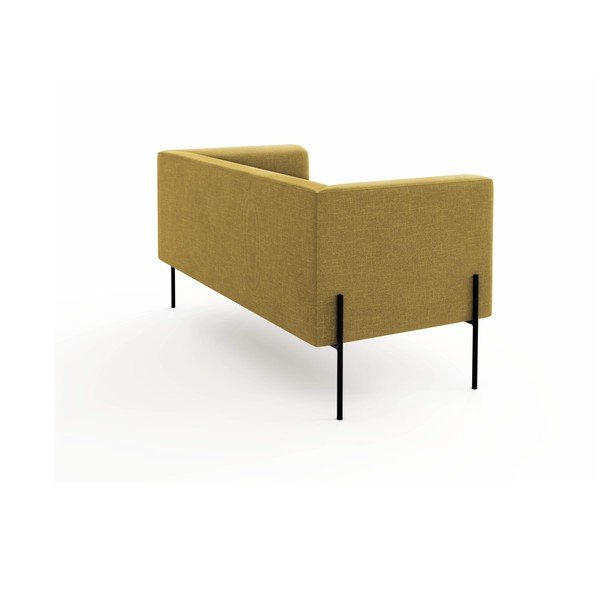 Żółta sofa Milo Casa Nina, 142 cm-image-3