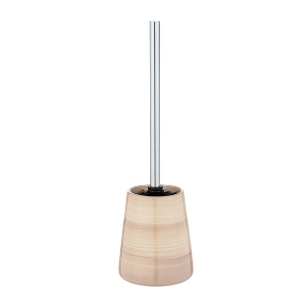 Piaskowobrązowa szczotka do WC Wenko Pottery-image-1