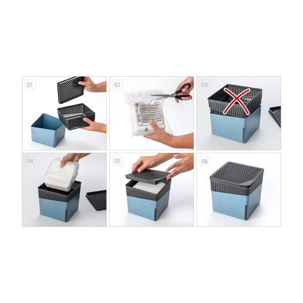 Zapasowy wkład do pochłaniacza wilgoci  Cube  1 kg – Wenko-image-4