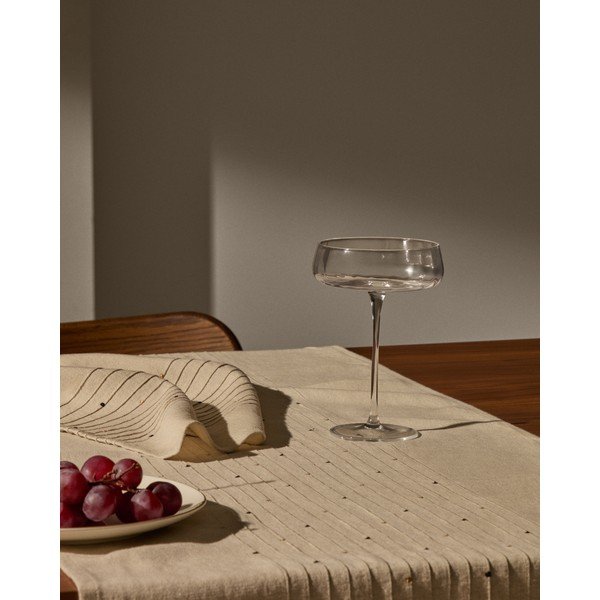 Kieliszek do szampana 250 ml Mimba – Kave Home-image-1