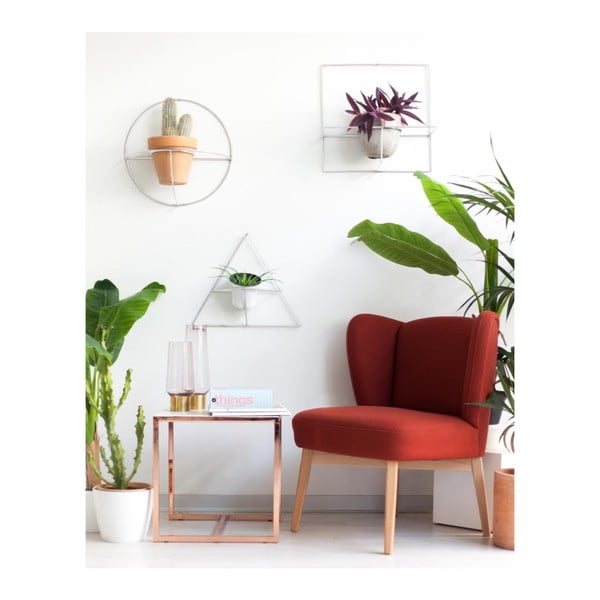 Biały uchwyt na doniczkę Really Nice Things Really Nice Things Triangle-image-1