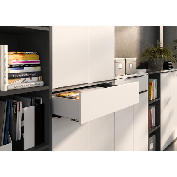 Biała szafa 81x197 cm Mailand – Germania-image-1