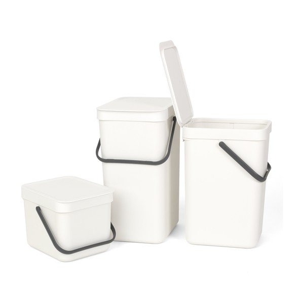 Kosz Sort & Go 16 l, biały-image-4