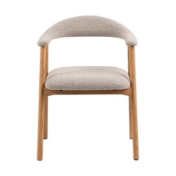 Beżowe/w naturalnym kolorze krzesło Addi – Actona-image-4