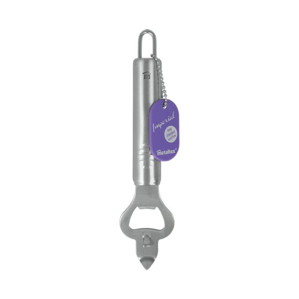 Otwieracz do konserw i butelek ze stali nierdzewnej Metaltex Bottle, dł. 19 cm-image-1