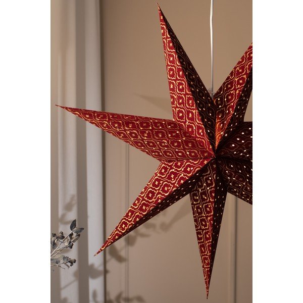 Bordowa świąteczna wisząca dekoracja świetlna Baroque – Markslöjd-image-2