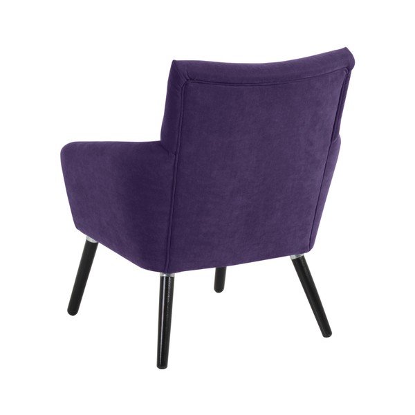 Fioletowy fotel Max Winzer Jörn Velor-image-2
