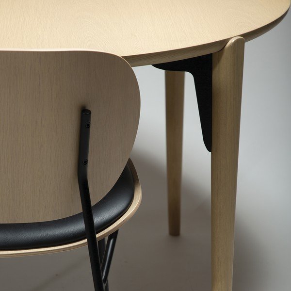 Okrągły stół w dekorze dębu ø 122 cm Paragon – DAN-FORM Denmark-image-1