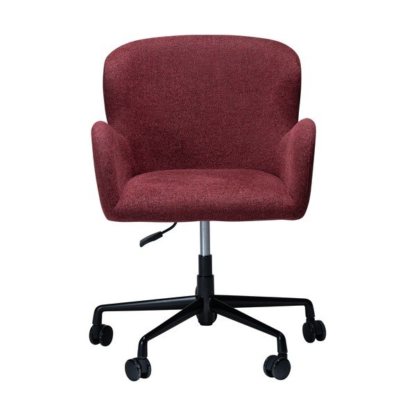 Bordowe krzesło biurowe Glam – DAN-FORM Denmark-image-1