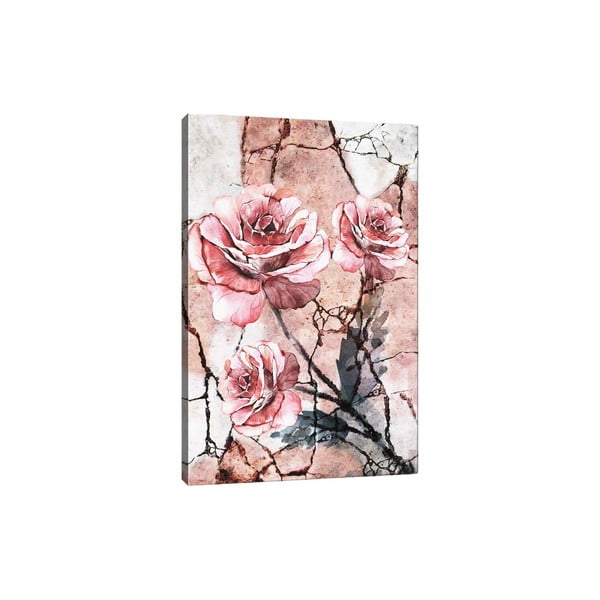 Obraz na płótnie Tablo Center Lonely Roses, 40x60 cm
