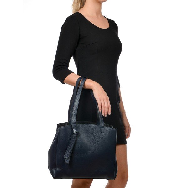 Skórzana damska torebka Renata Corsi Laura-image-4