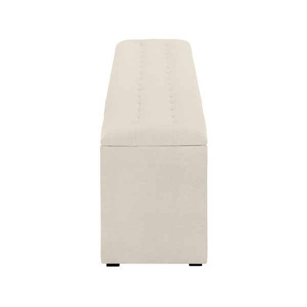 Kremowa ławka tapicerowana ze schowkiem Windsor & Co Sofas Nova, 200x47 cm-image-4