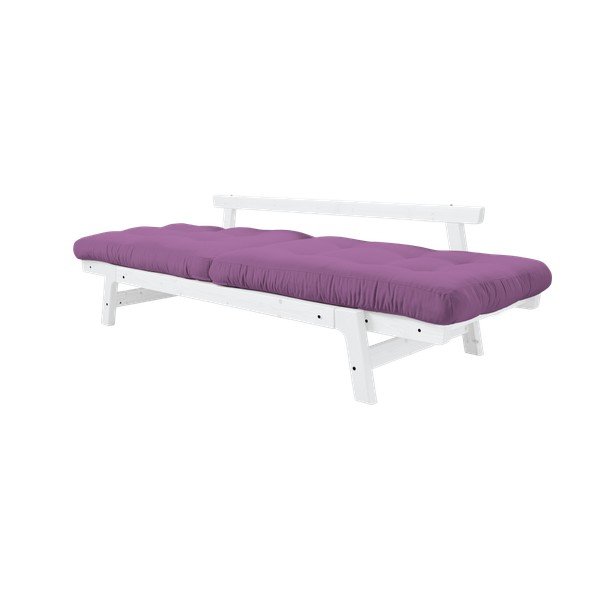 Sofa rozkładana Karup Step White/Taffy Pink-image-4