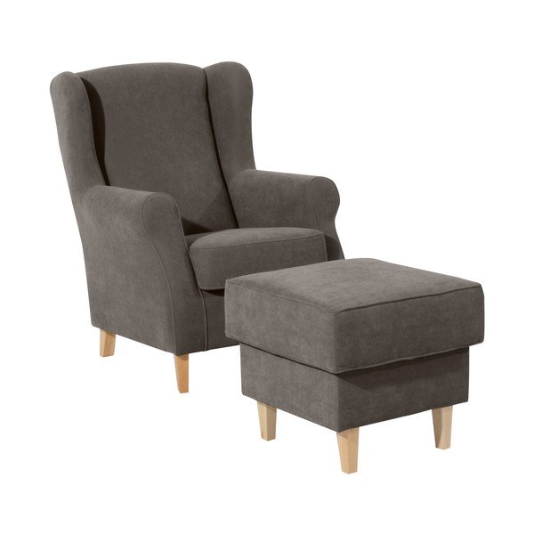 Brązowoszary podnóżek Max Winzer Lorris-image-2