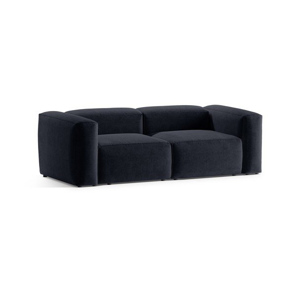 Ciemnoniebieska sofa 224 cm Bergamo – Cosmopolitan Design-image-2