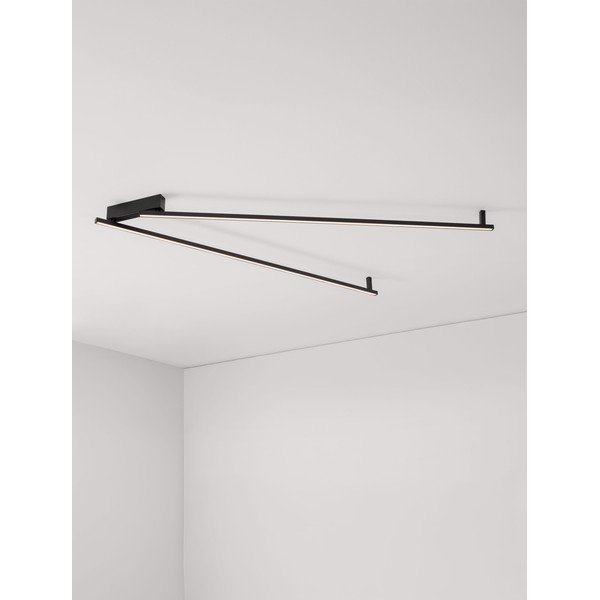 Aluminiowa lampa sufitowa LED ze ściemniaczem w kolorze matowej czerni 4x309 cm Briana – Nova Luce-image-2