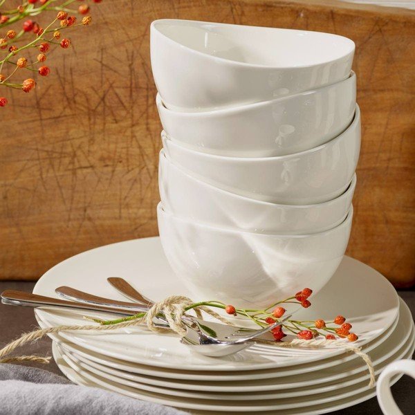 Biała porcelanowa miska Like by Villeroy & Boch Group-image-1