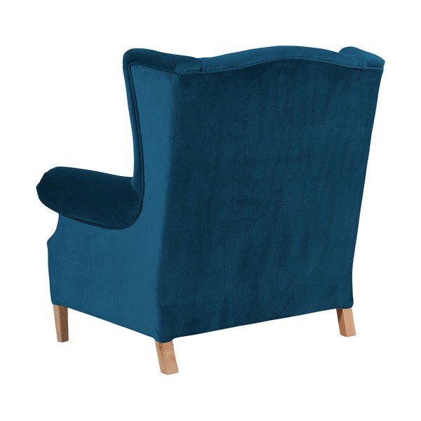 Morski aksamitny fotel Max Winzer Harvey Velvet-image-4
