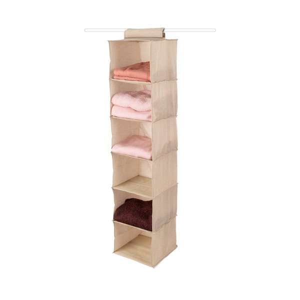 Wiszący tekstylny organizer do szafy Sandy – Compactor-image-3