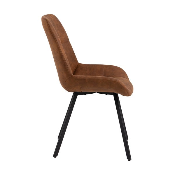 Brązowe krzesła zestaw 2 szt. Waylor – Actona-image-4