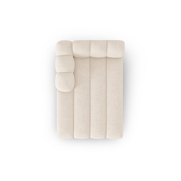 Kremowy szezlong (lewostronny) Lupine – Micadoni Home-image-3