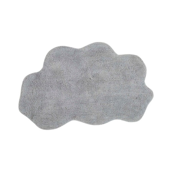 Szary bawełniany dywanik łazienkowy Foutastic Cloud
