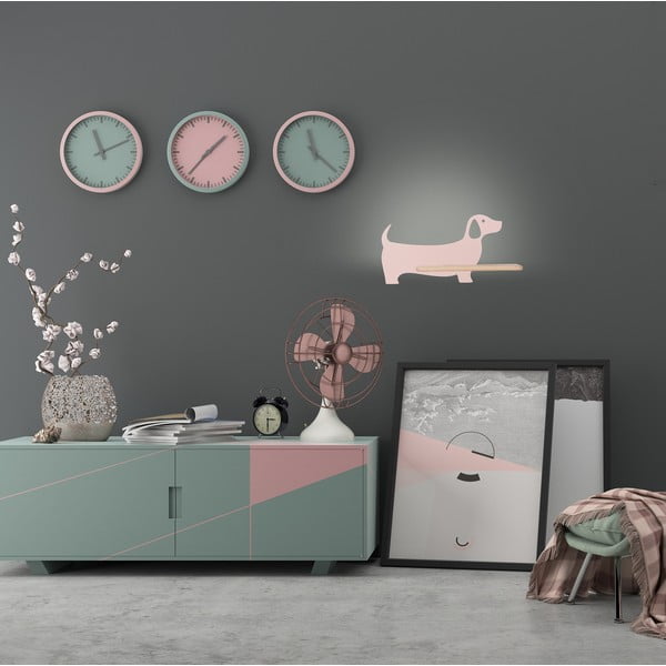 Różowa lampa dziecięca Dog – Candellux Lighting-image-2