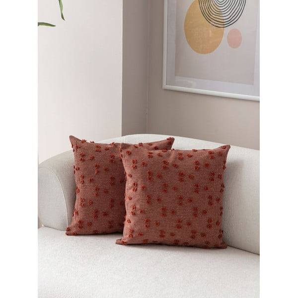 Poszewki na poduszki zestaw 2 szt. 43x43 cm Tuffet – Mioli Decor-image-1