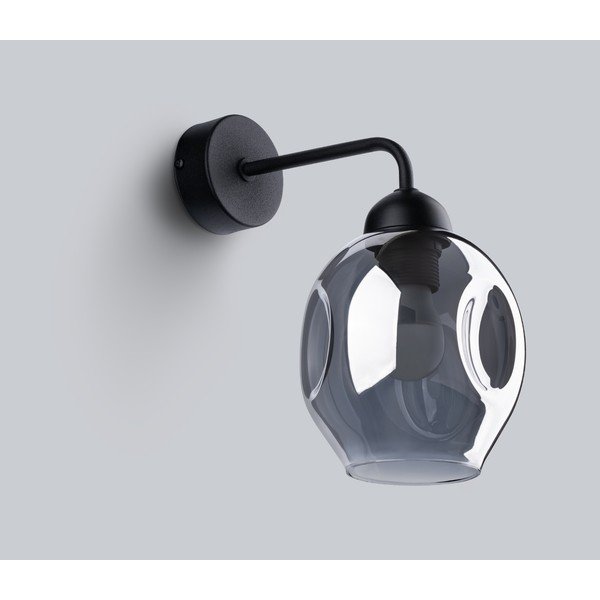 Czarny kinkiet ø 25 cm Garten – Sollux-image-3