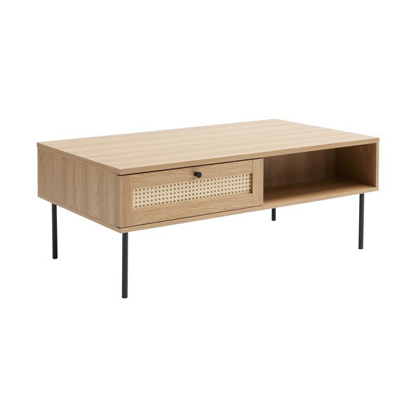 Naturalny stolik 60x110 cm Pensacola – Unique Furniture-image-1