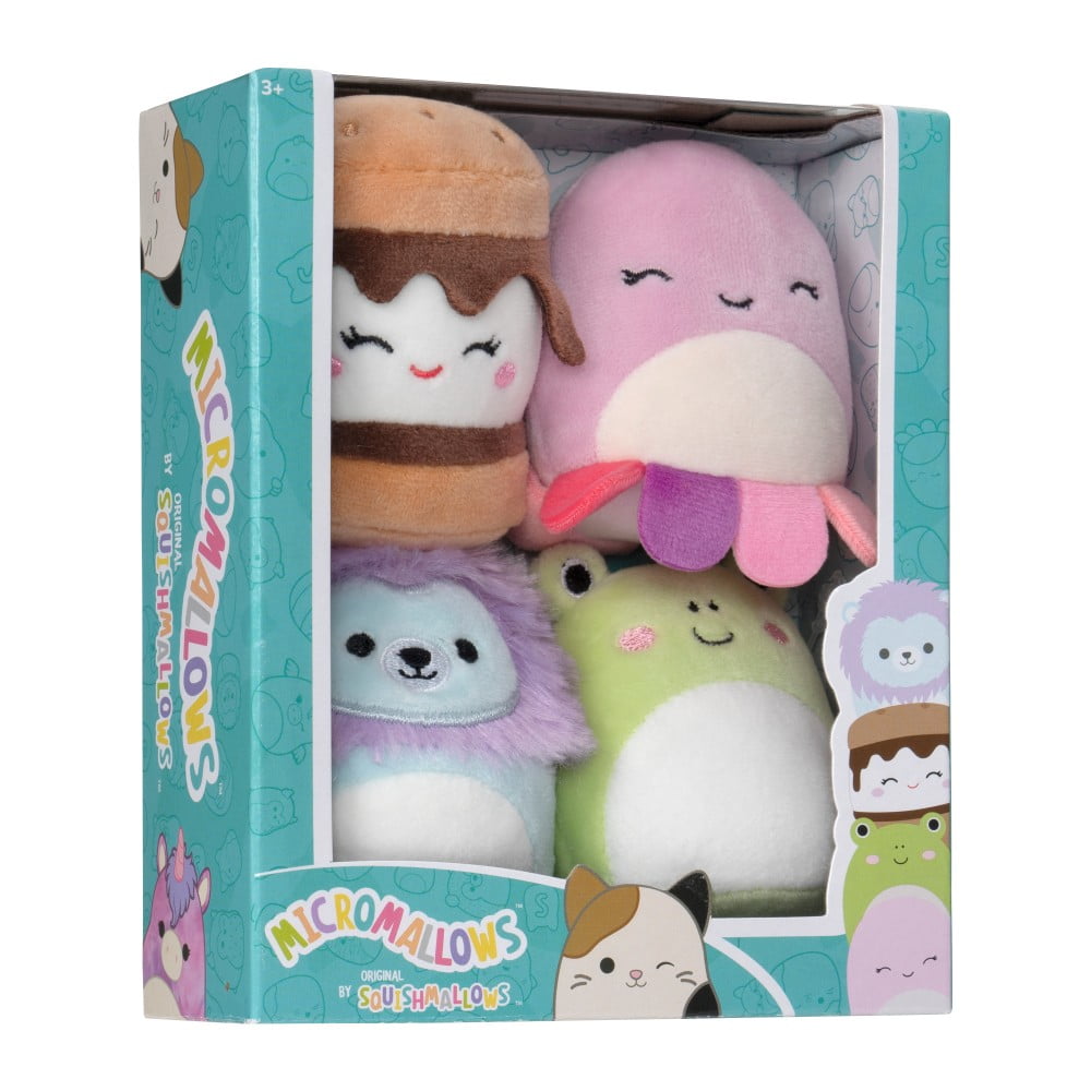 Zabawki pluszowe zestaw 4 szt. Micromallows 4Pack – SQUISHMALLOWS