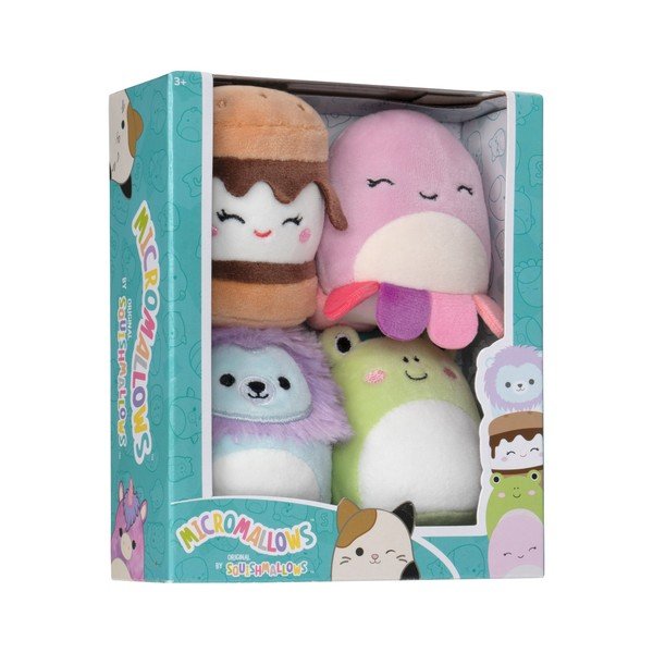Zabawki pluszowe zestaw 4 szt. Micromallows 4Pack – SQUISHMALLOWS