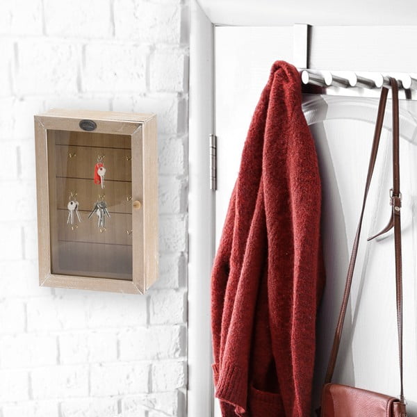 Drewniana ścienna szafka na klucze – Orion-image-1