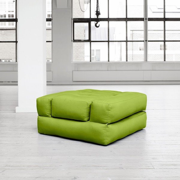 Fotel rozkładany Karup Cube Pistacie-image-3