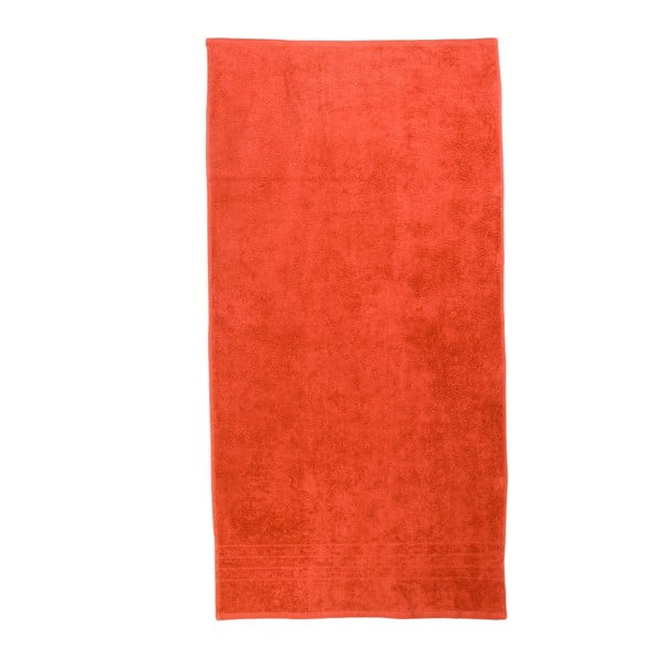 Pomarańczowy ręcznik Artex Omega, 100x150 cm