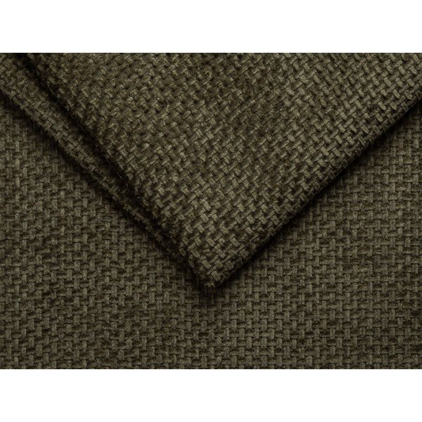 Podnóżek z tkaniny szenilowej w kolorze khaki Chicago – Cosmopolitan Design-image-2