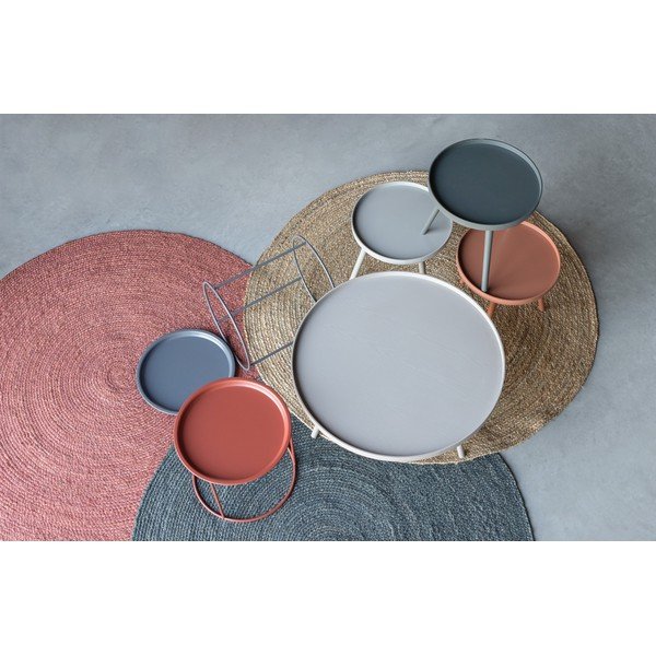 Ciemnoszary stolik WOOOD Sasha, ø 41 cm-image-1