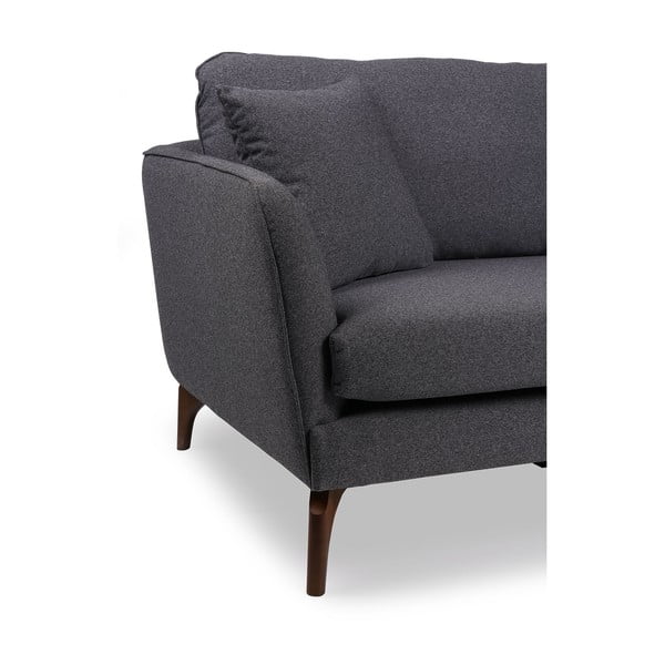 Ciemnoszara sofa Ndesign Giza, szerokość 220 cm-image-3