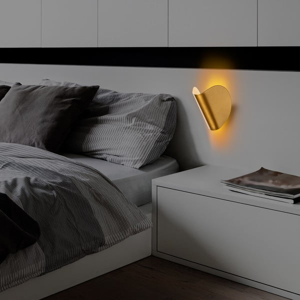 Kinkiet LED w kolorze złota Heybe – Opviq lights-image-4