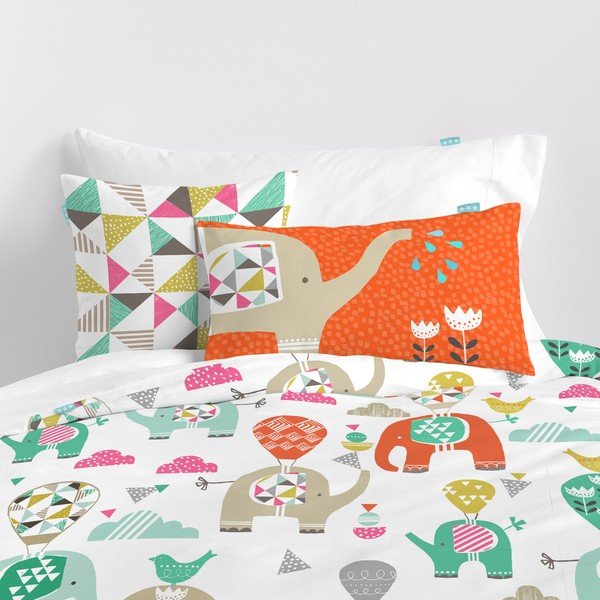 Pościel Moshi Moshi Elephant Parade, 140x200 cm-image-1