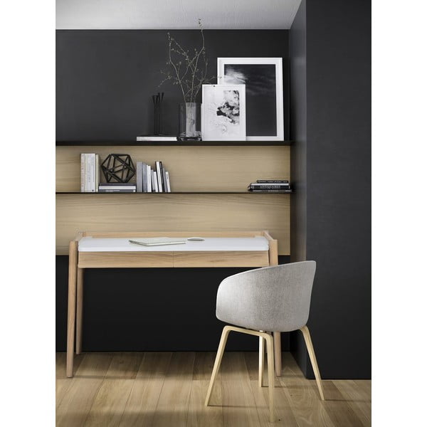 Biurko z 2 szufladami Woodman Feldbach-image-1