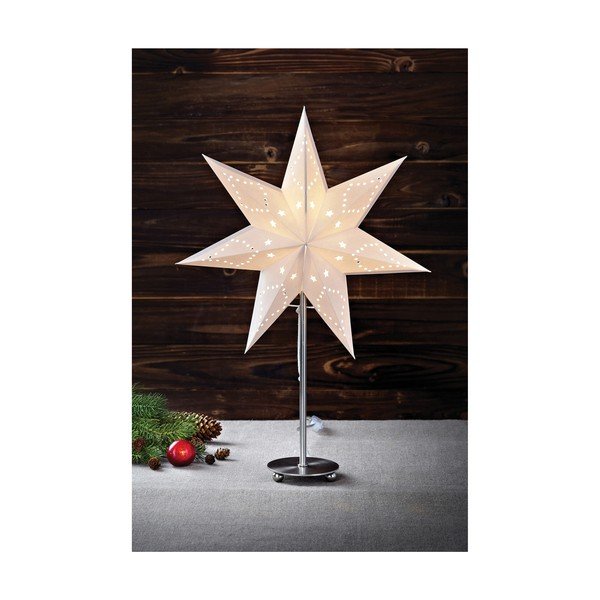 Biała dekoracja świetlna Markslöjd Saturnus, wys. 52 cm-image-1